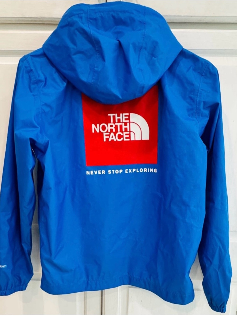 Kids Blue North Face Jacket Size 10